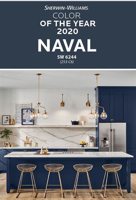 sherwin williams naval paint color.